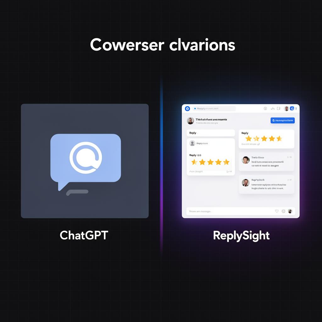 ReplySight vs ChatGPT for Google Reviews (2026 Comparison)